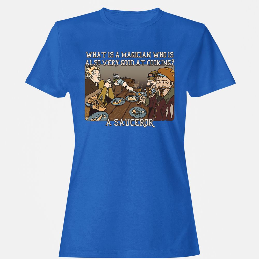 Women's T-Shirt - Q5VVEK9J - Royal - 14