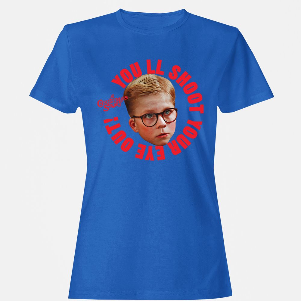 Women's T-Shirt - 6AQQLCK1 - Royal - 14
