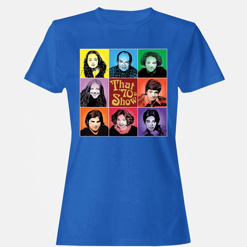 Women's T-Shirt - DP2E4FPL - Royal - 14