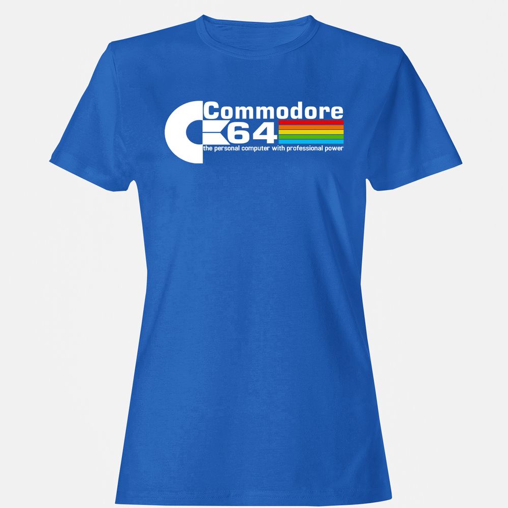 Women's T-Shirt - 7YAXPW9E - Royal - 14