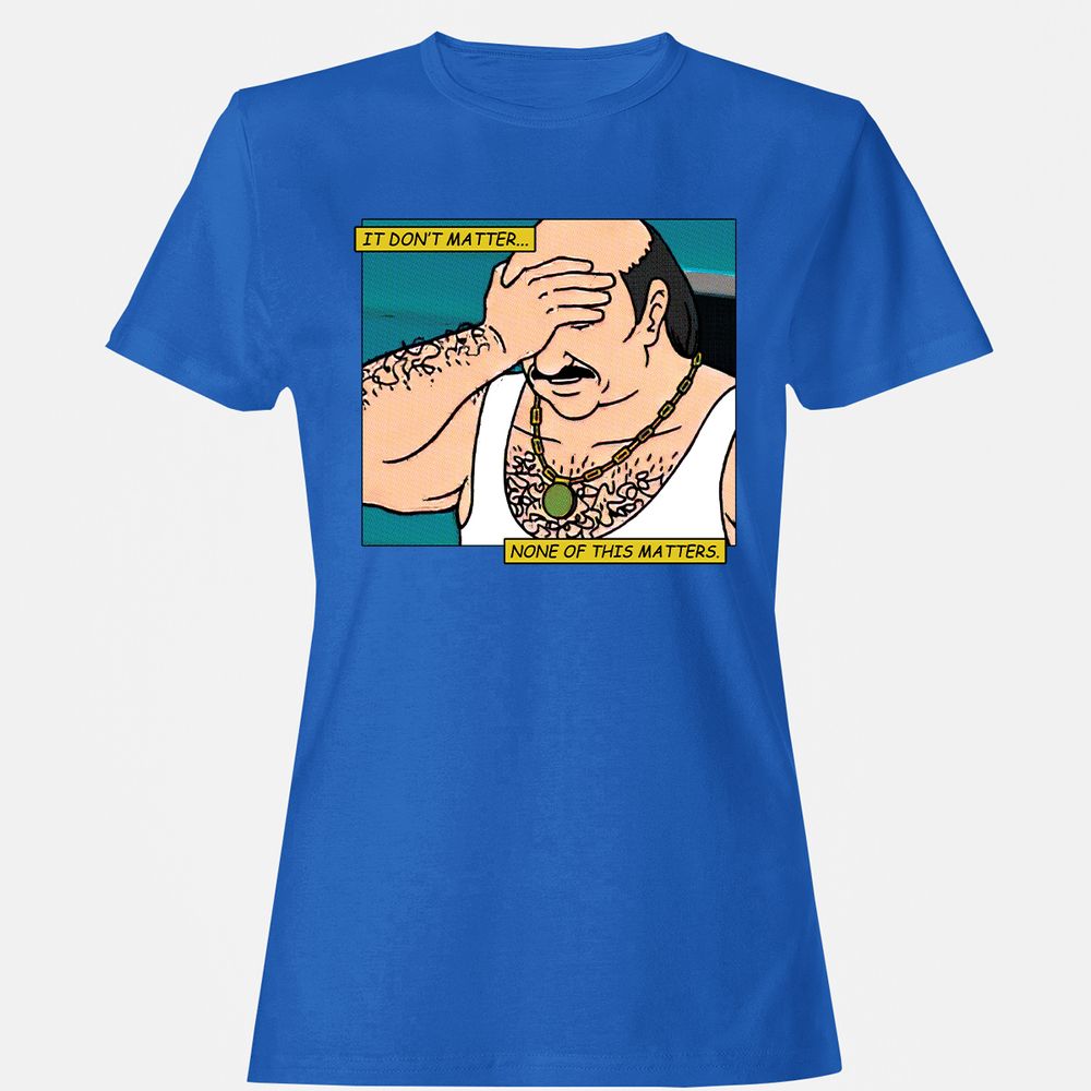 Women's T-Shirt - 49RN4Z59 - Royal - 14