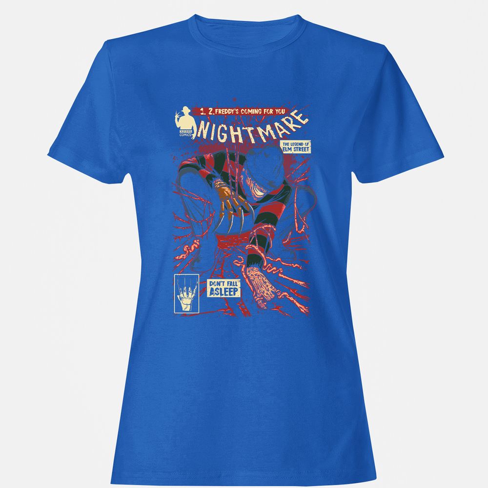 Women's T-Shirt - ZLBZ7P9P - Royal - 14