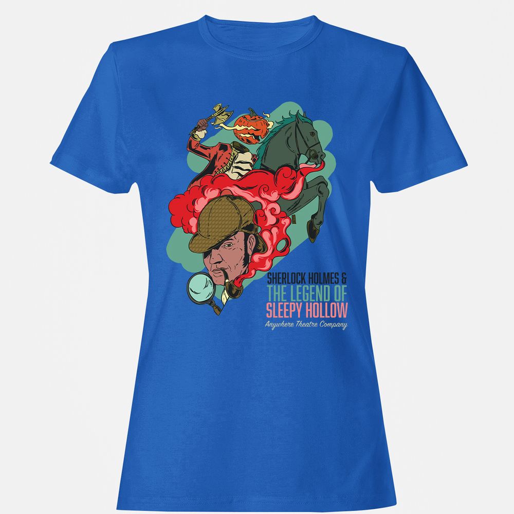 Women's T-Shirt - U85PGQR8 - Royal - 14