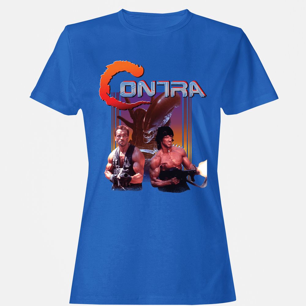 Women's T-Shirt - XPJLZ5FA - Royal - 14
