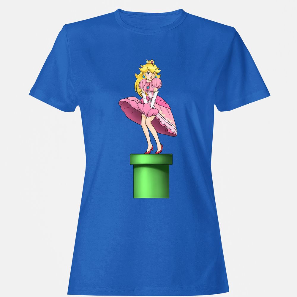 Women's T-Shirt - AQZ49JGR - Royal - 14