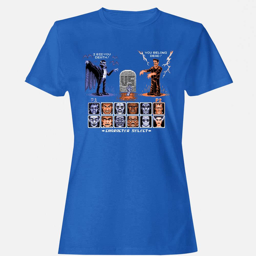 Women's T-Shirt - WK34QLPQ - Royal - 14