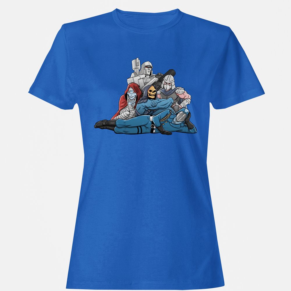 Women's T-Shirt - JQWYUVRR - Royal - 14