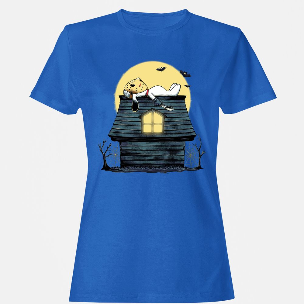 Women's T-Shirt - 3A5FD3FJ - Royal - 14