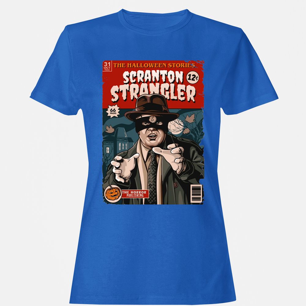 Women's T-Shirt - 7NYXPDKB - Royal - 14