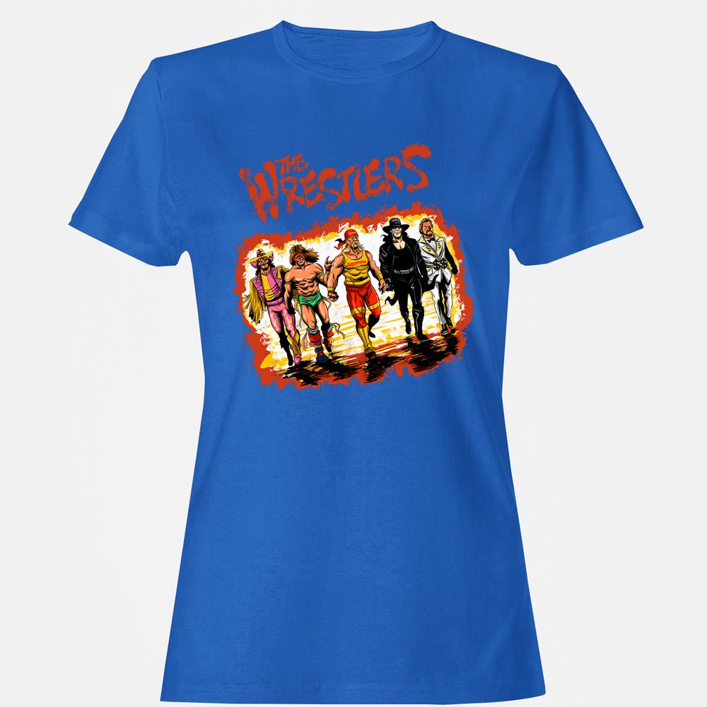 Women's T-Shirt - W8NRTR3V - Royal - 14
