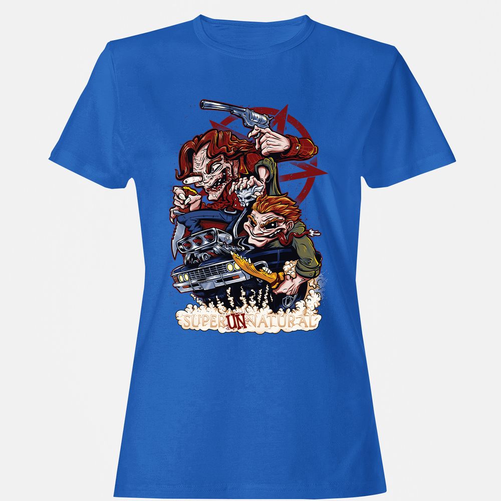 Women's T-Shirt - RNKY7E6M - Royal - 14