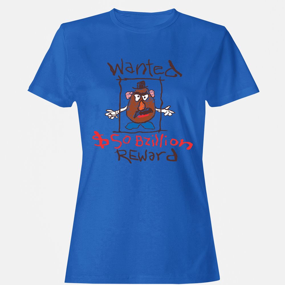 Women's T-Shirt - HUS1NK9G - Royal - 14