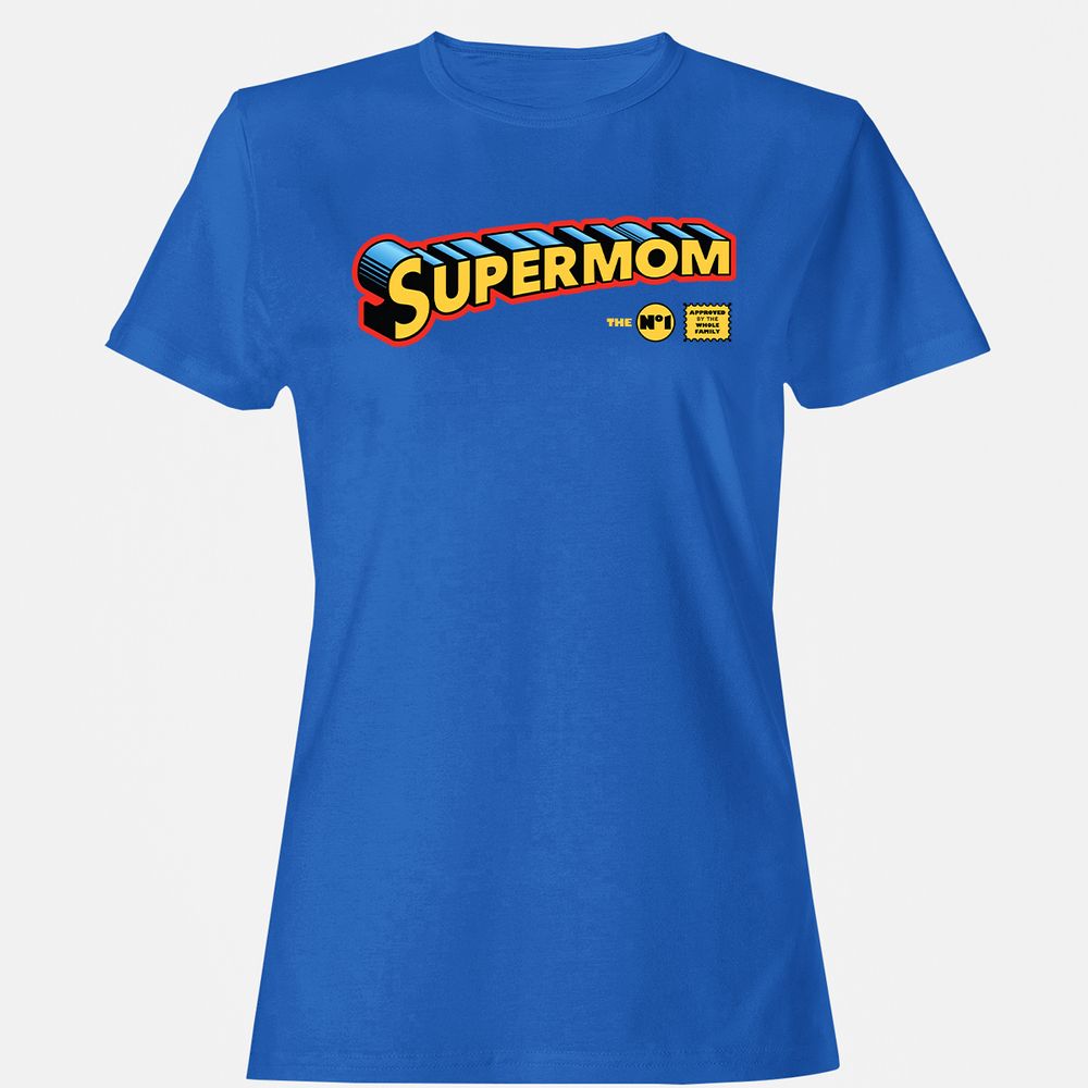 Women's T-Shirt - 428BG5ZZ - Royal - 14