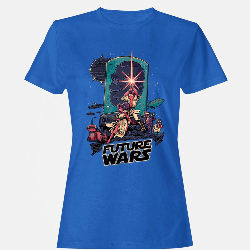 Women's T-Shirt - 38LFJCHF - Royal - 14