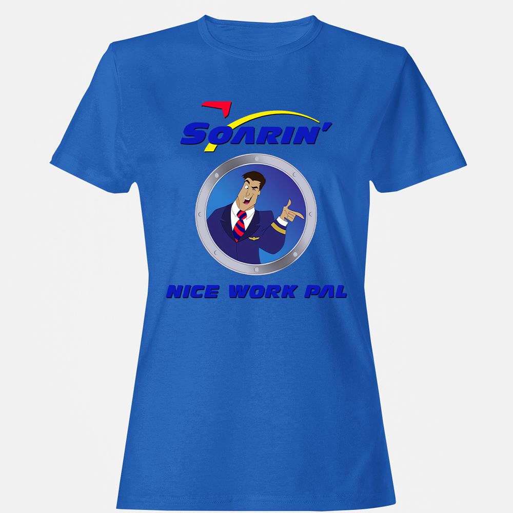 Women's T-Shirt - DA6EWL5X - Royal - 14
