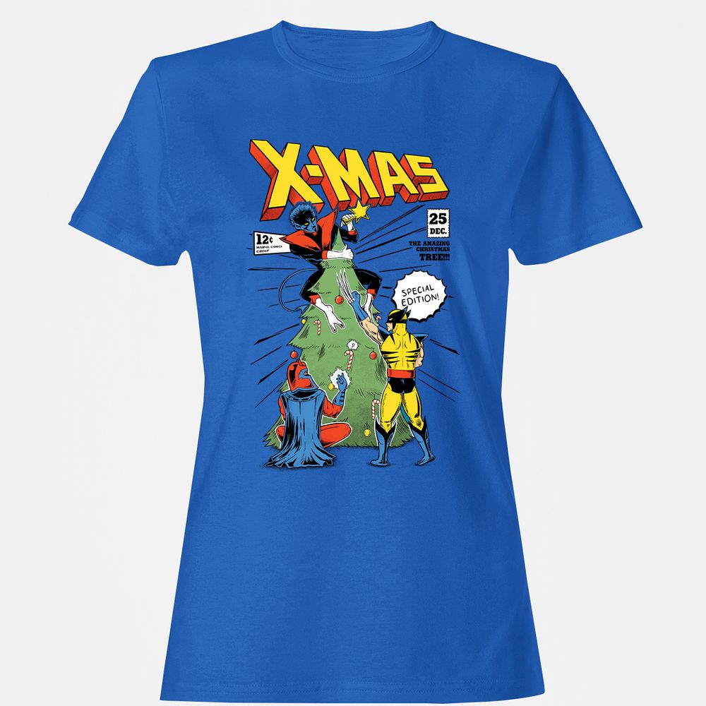 Women's T-Shirt - SX4YN5R8 - Royal - 14