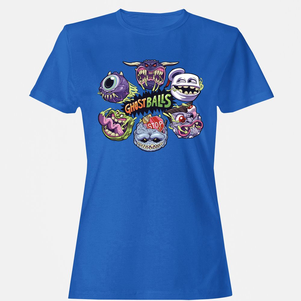 Women's T-Shirt - KDZ9XH1C - Royal - 14