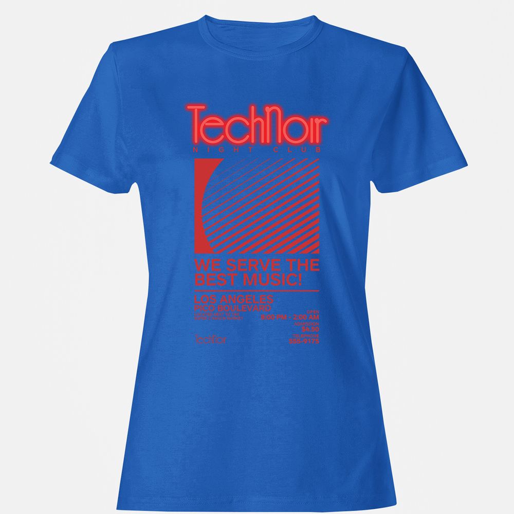 Women's T-Shirt - M1QJVQ8C - Royal - 14
