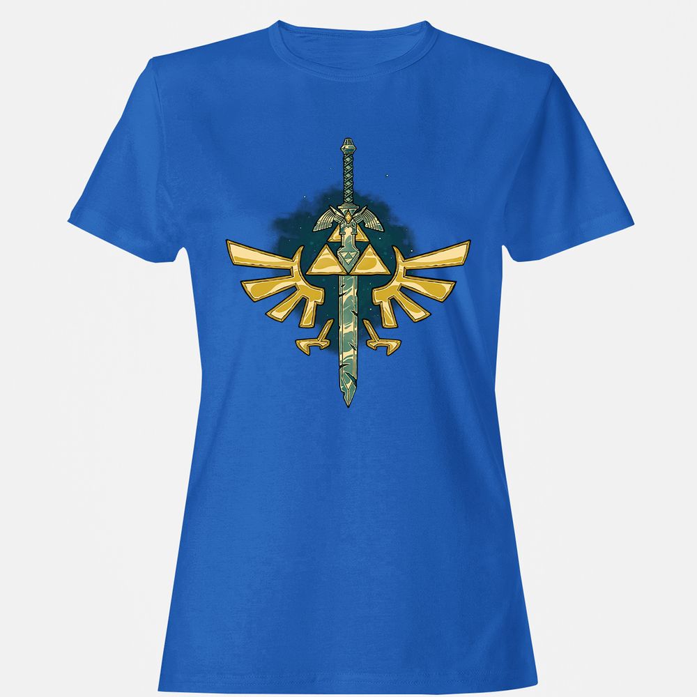 Women's T-Shirt - RB8SNQZJ - Royal - 14
