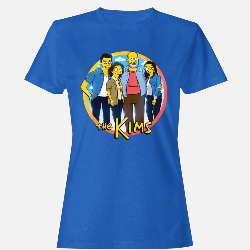 Women's T-Shirt - 6HDZEHYT - Royal - 14