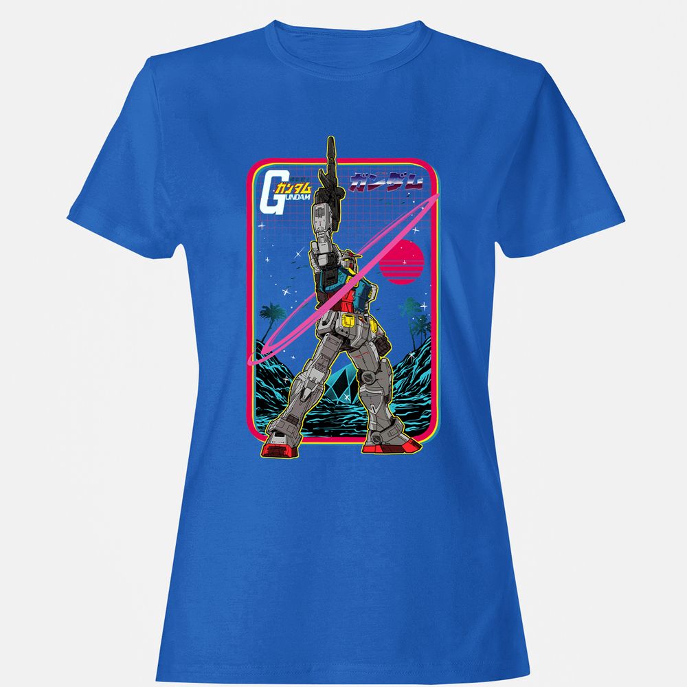 Women's T-Shirt - 3TJU6KGD - Royal - 14