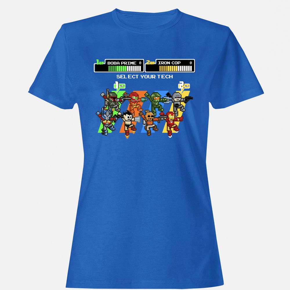 Women's T-Shirt - 72DLDH1L - Royal - 14