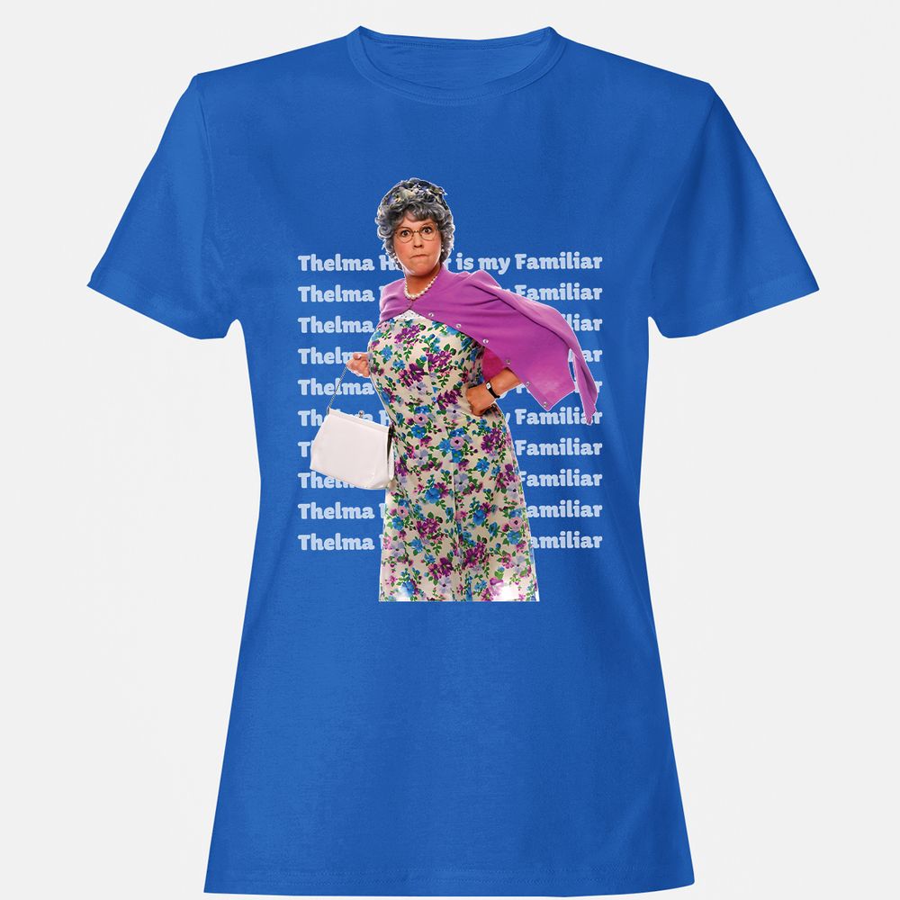 Women's T-Shirt - 8KMCTFLS - Royal - 14