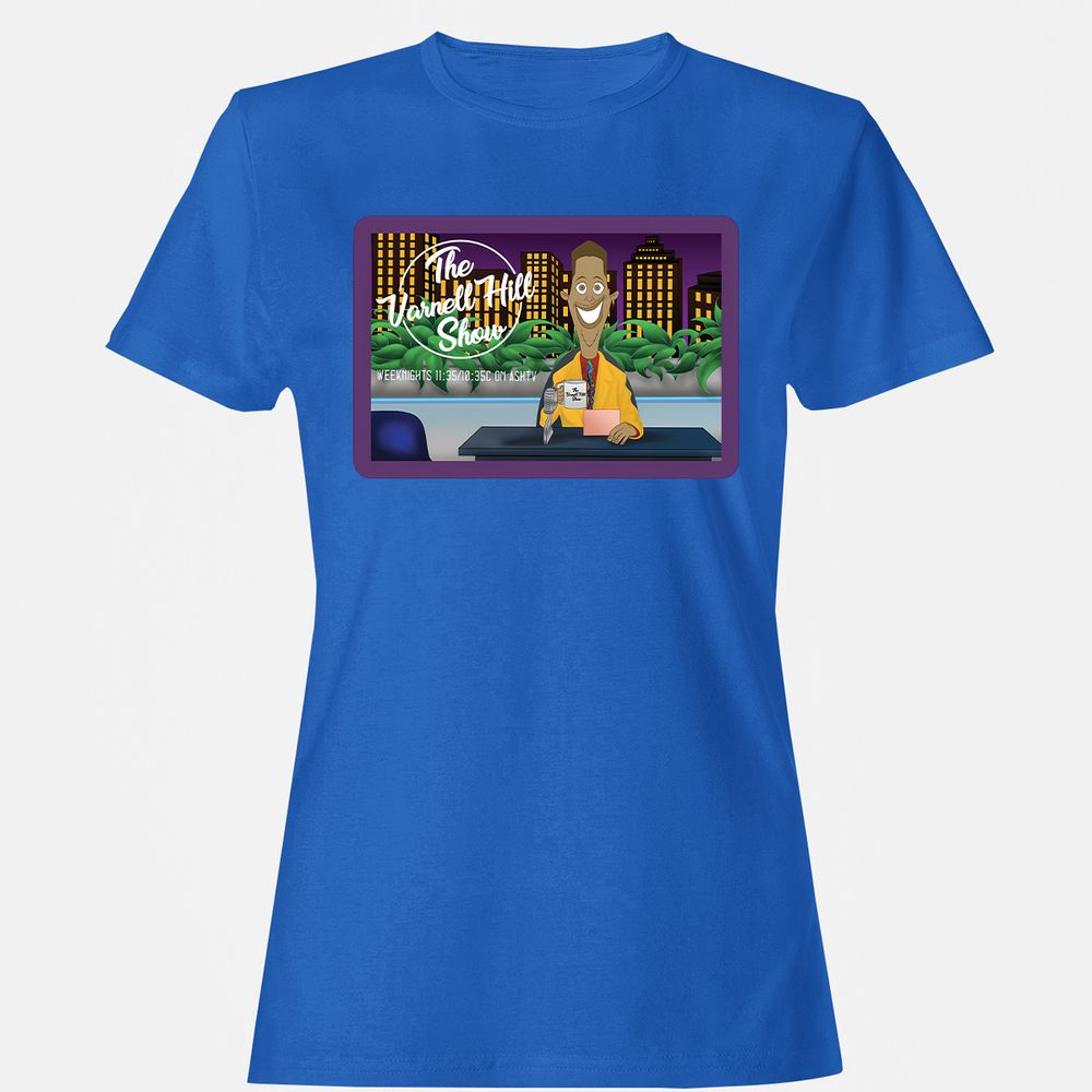 Women's T-Shirt - L6RHYBHS - Royal - 14