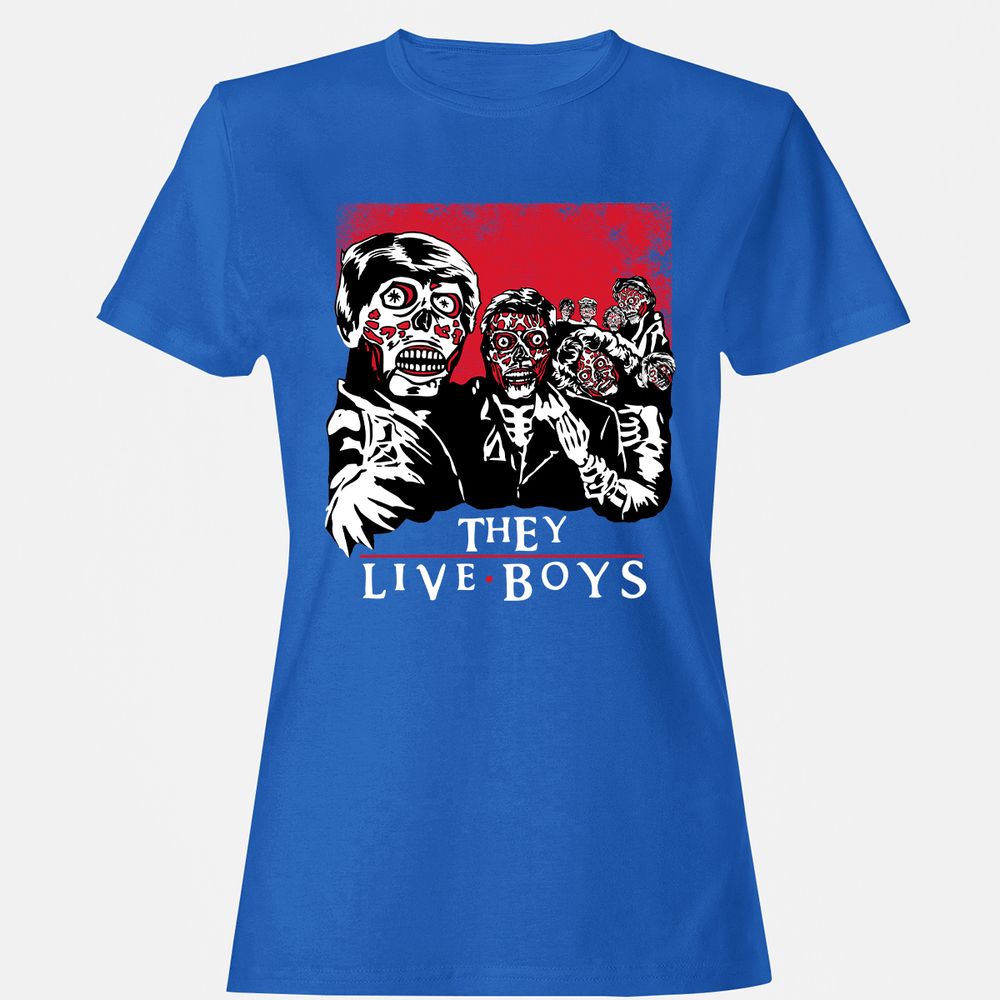 Women's T-Shirt - G97NYVUU - Royal - 14