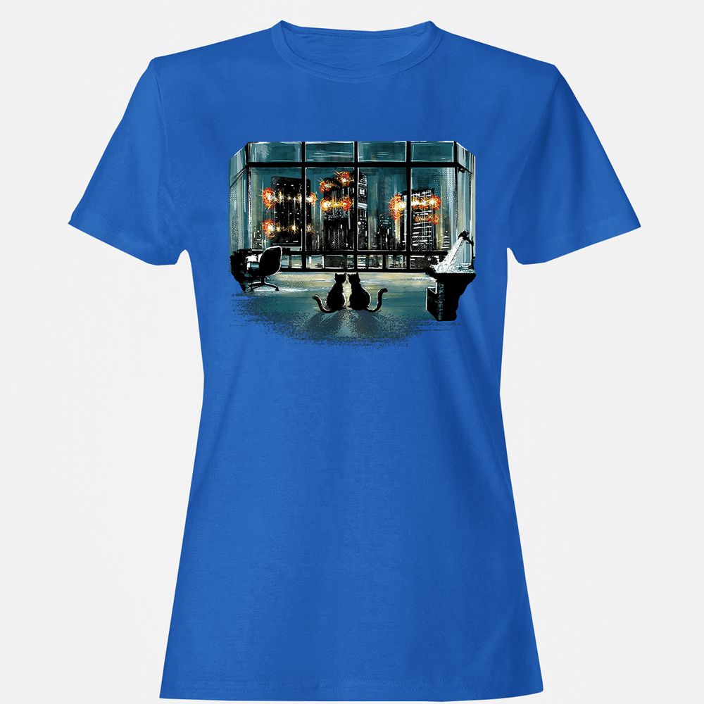 Women's T-Shirt - G2ZS3R69 - Royal - 14