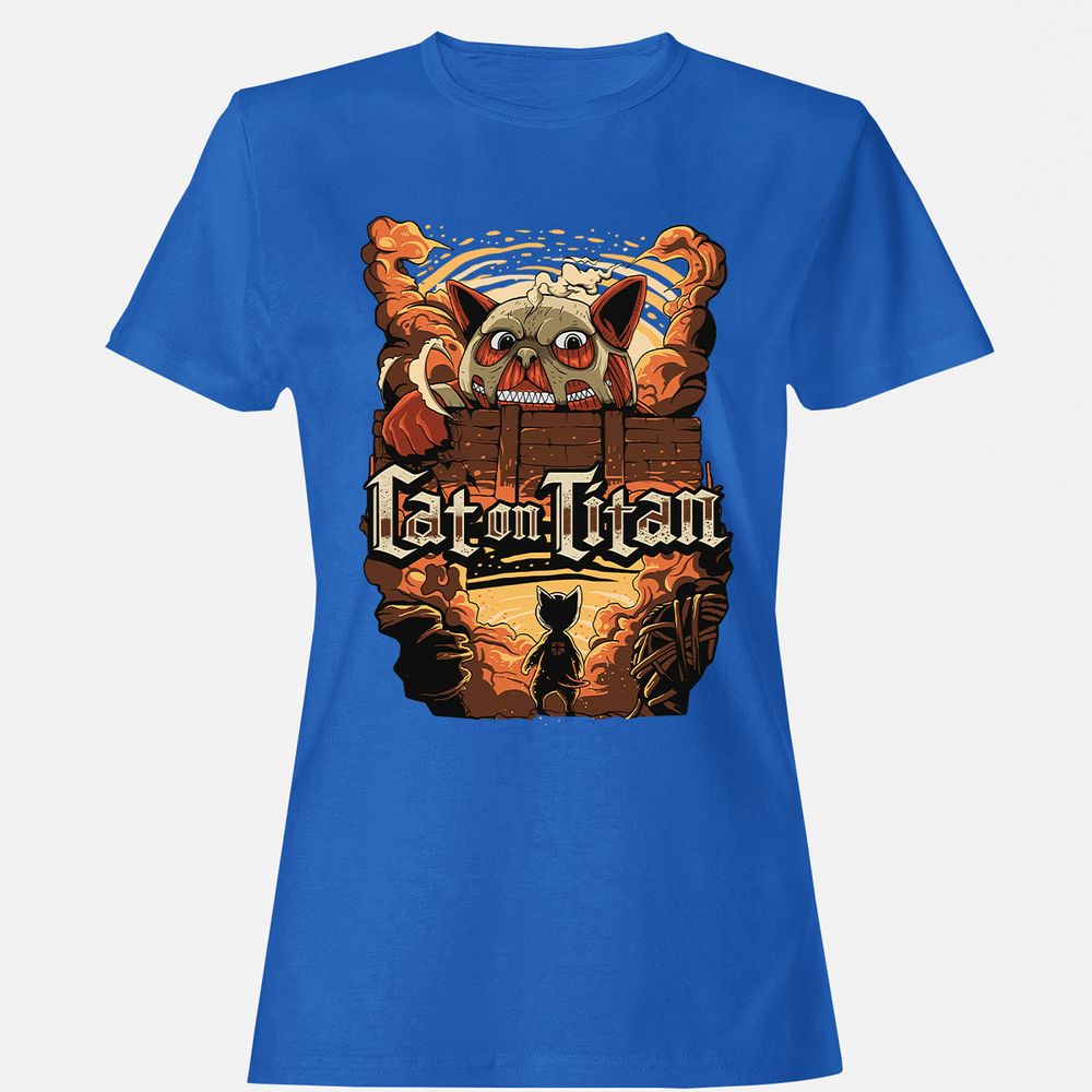 Women's T-Shirt - 6S131BQW - Royal - 14