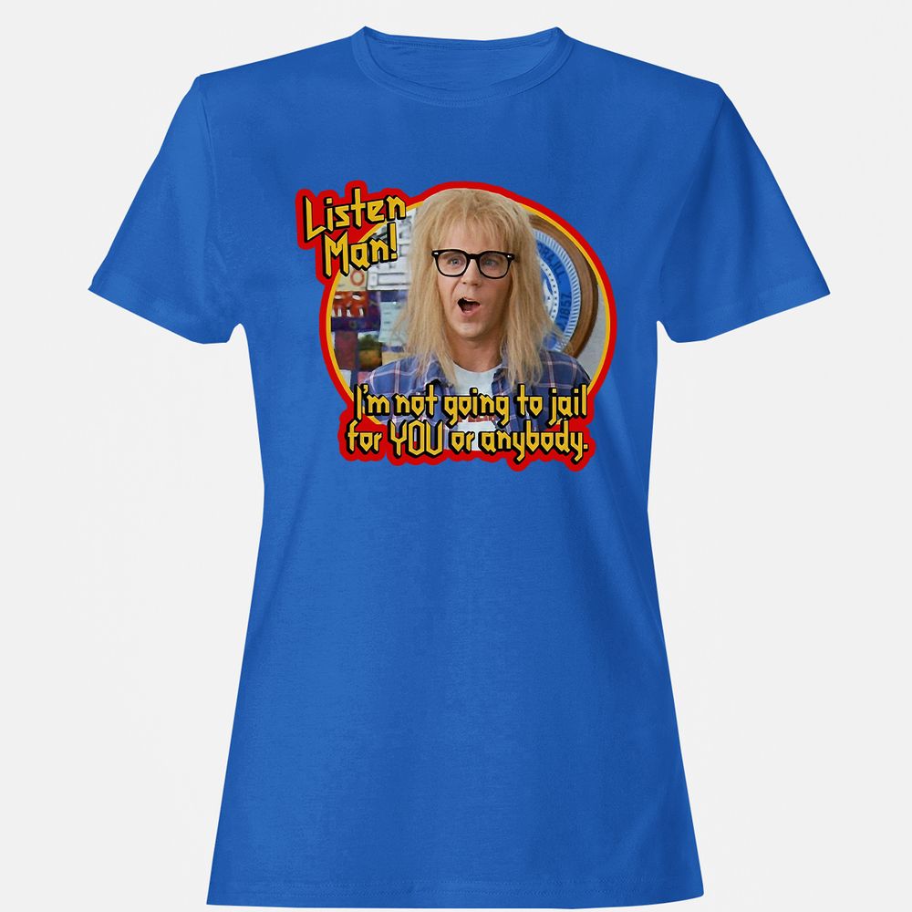 Women's T-Shirt - KE3V6P6H - Royal - 14