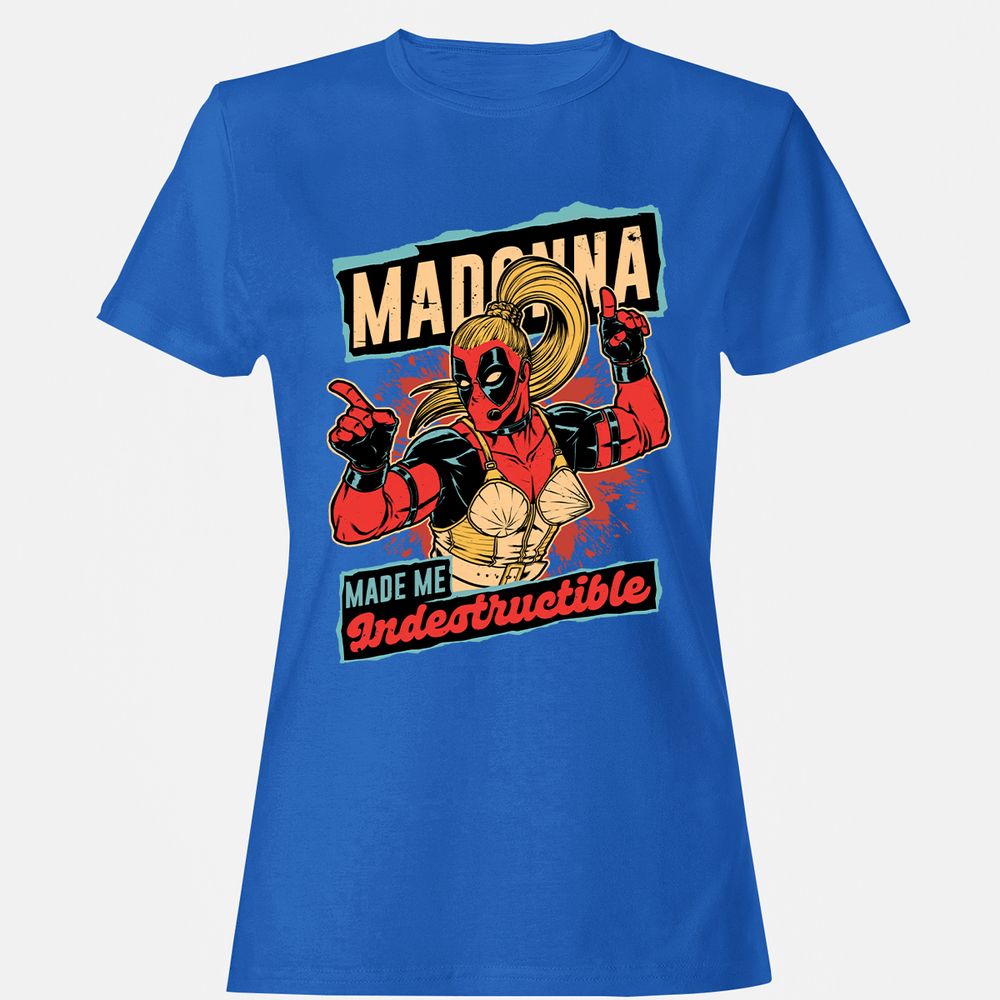 Women's T-Shirt - 9BJSC8AF - Royal - 14