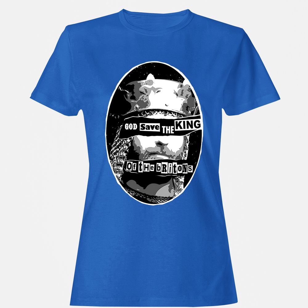 Women's T-Shirt - 1KP9DA7M - Royal - 14