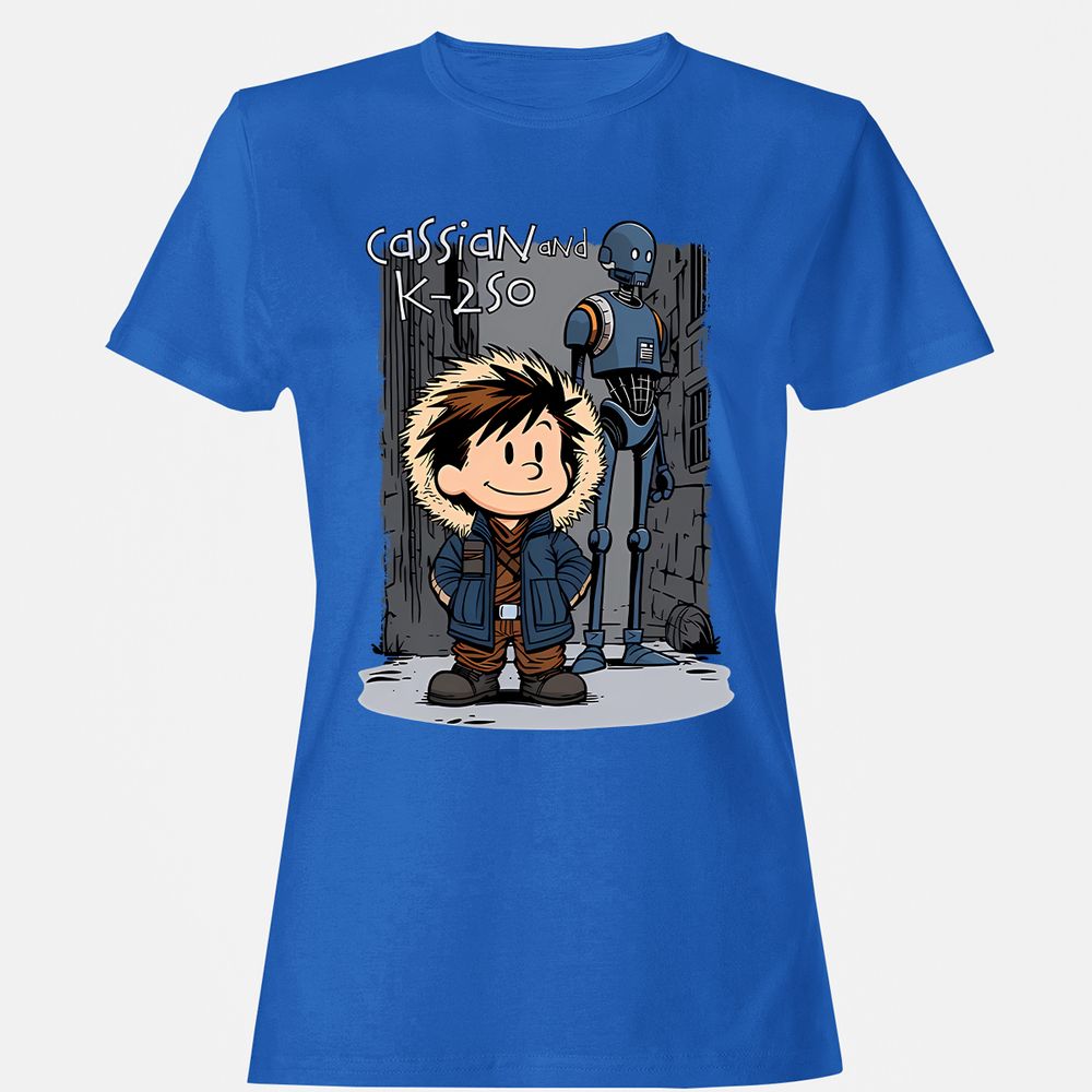 Women's T-Shirt - PCVSJPWZ - Royal - 14