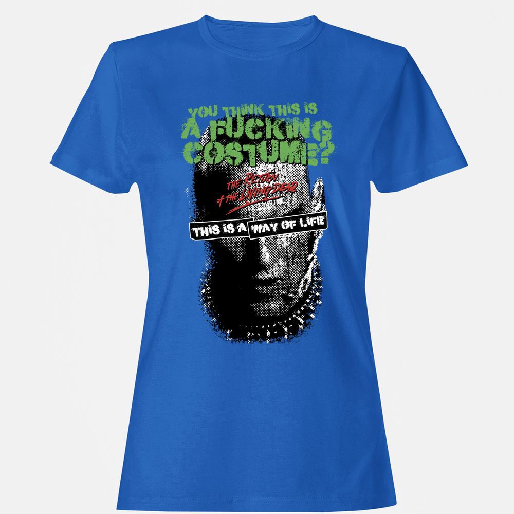 Women's T-Shirt - RG2KM4QJ - Royal - 14