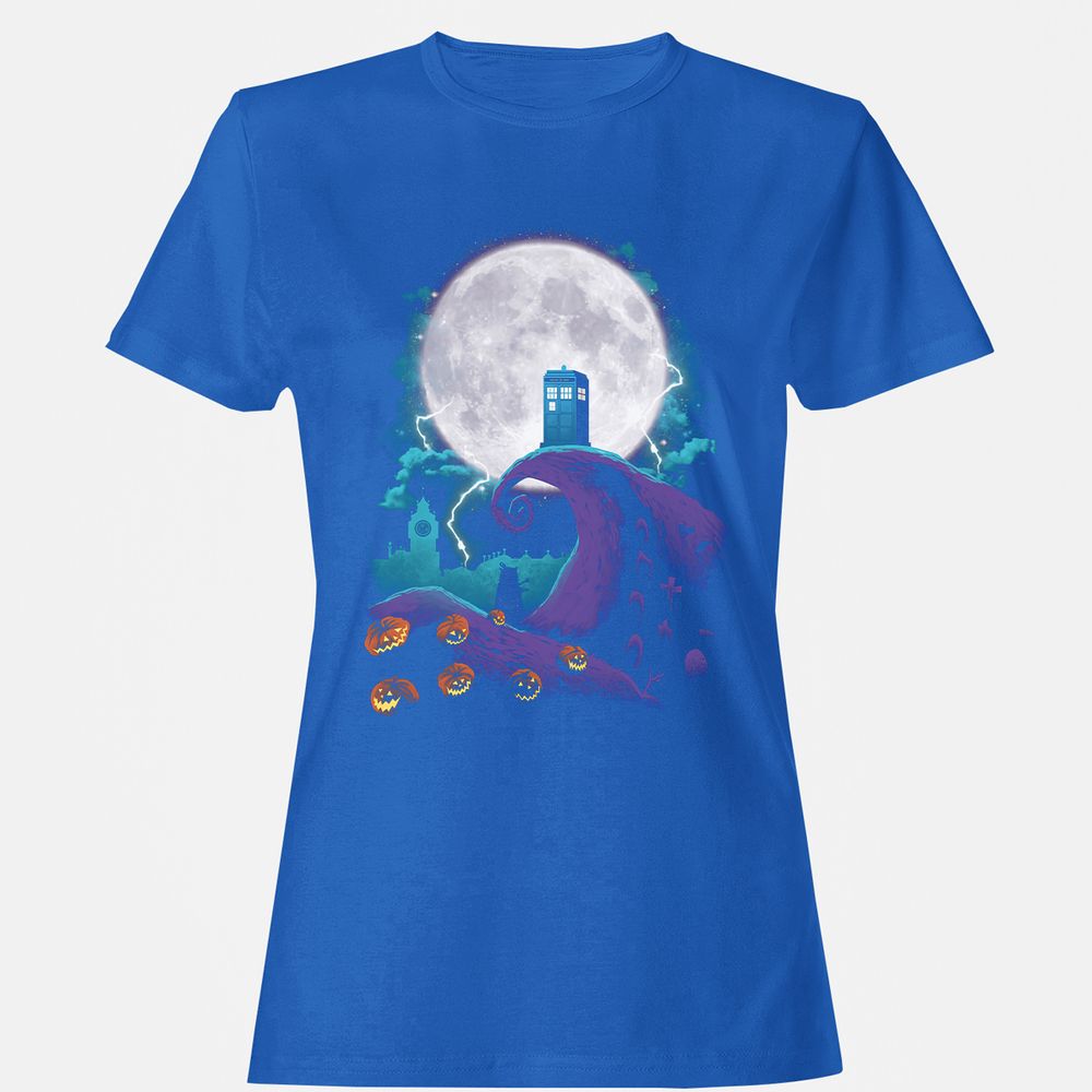 Women's T-Shirt - 3PFLHUX4 - Royal - 14