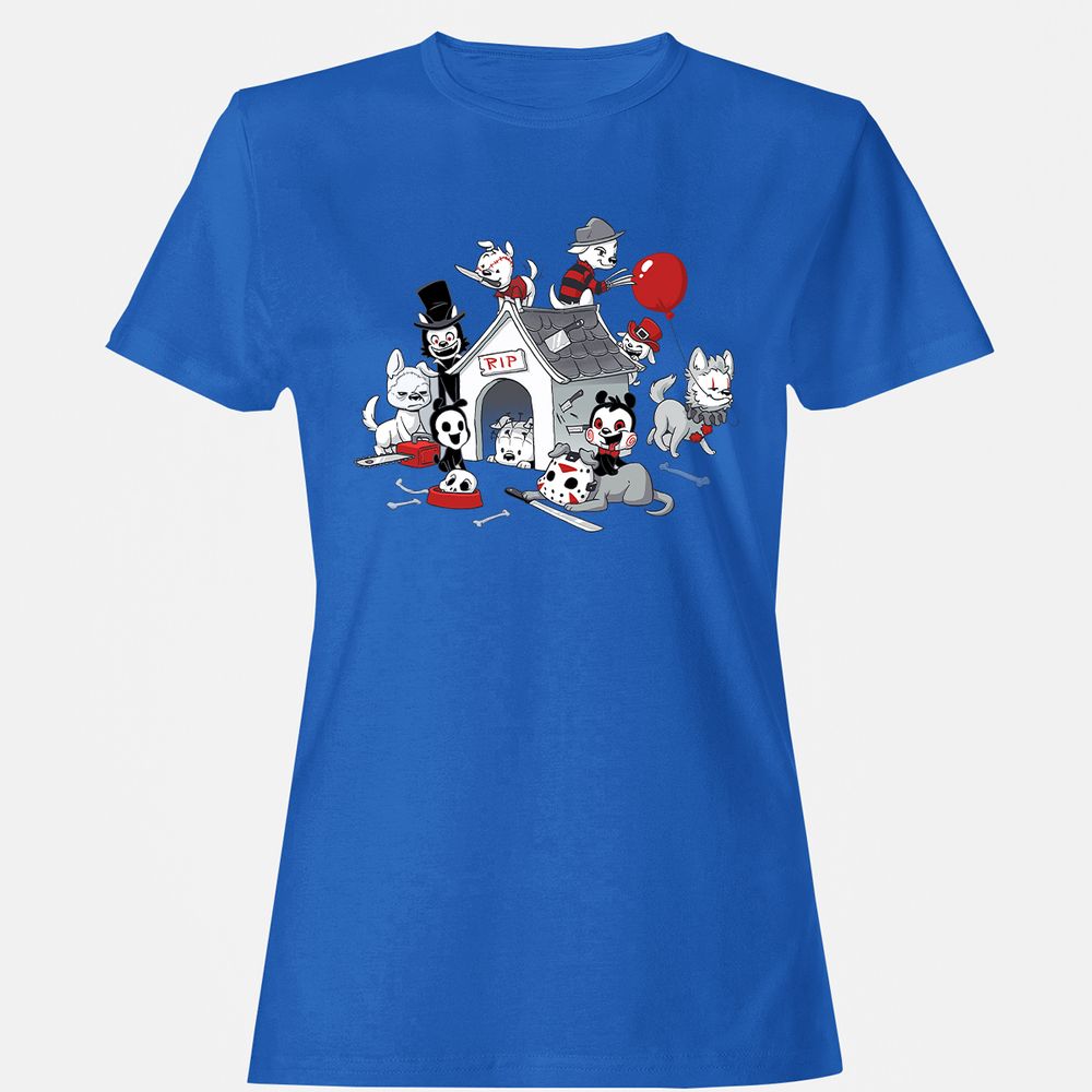 Women's T-Shirt - VL1QESMF - Royal - 14