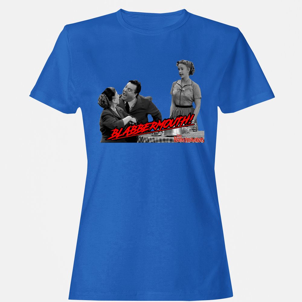 Women's T-Shirt - 958Y71H5 - Royal - 14