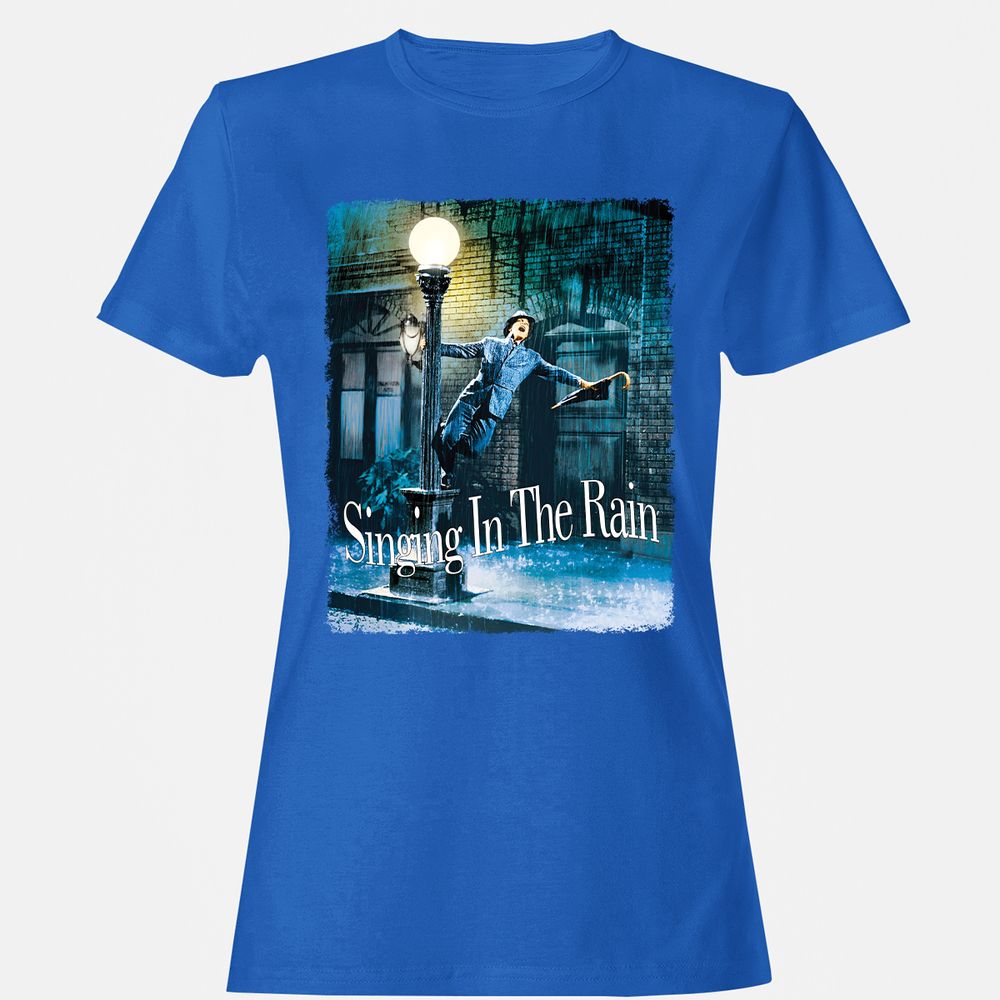 Women's T-Shirt - J7F3YJZ9 - Royal - 14