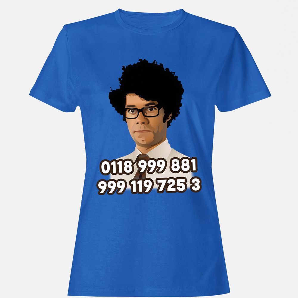 Women's T-Shirt - T8KE3ZPX - Royal - 14