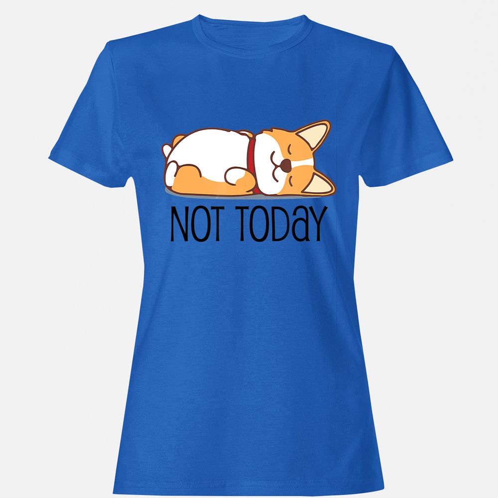 Women's T-Shirt - DECTKUF7 - Royal - 14