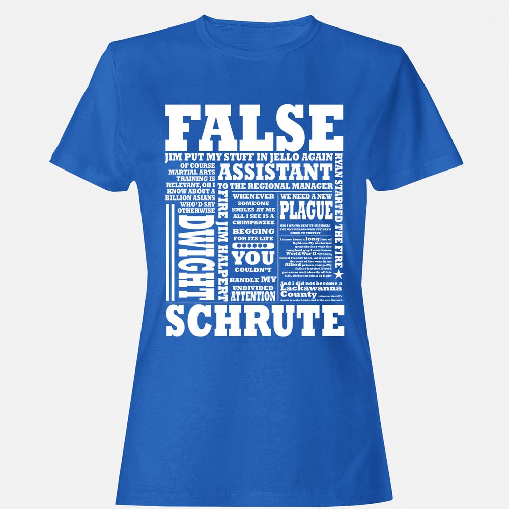 Women's T-Shirt - NEYKQ3CS - Royal - 14