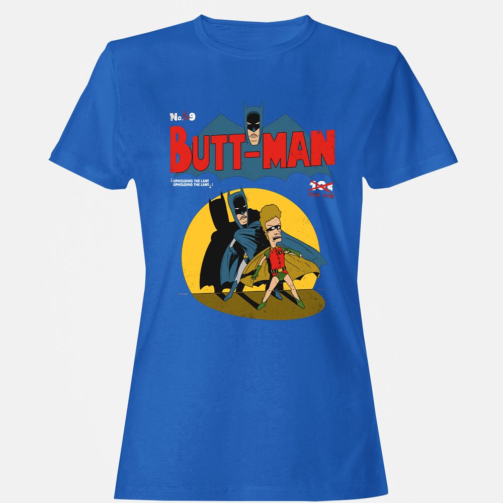 Women's T-Shirt - E2PGXJ8L - Royal - 14