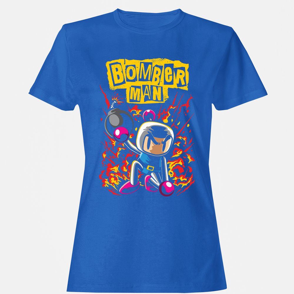 Women's T-Shirt - JY5JBZL2 - Royal - 14