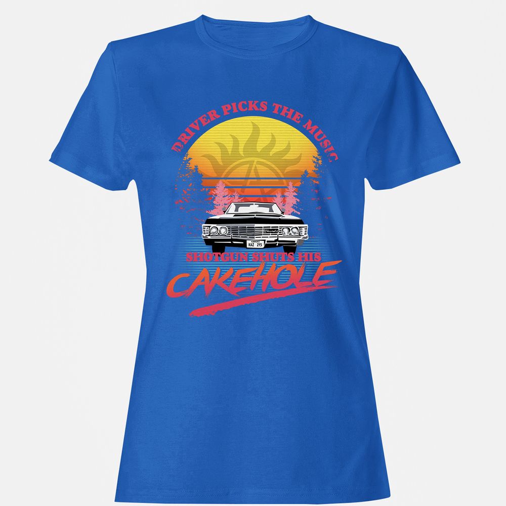 Women's T-Shirt - 2CVK2NVB - Royal - 14