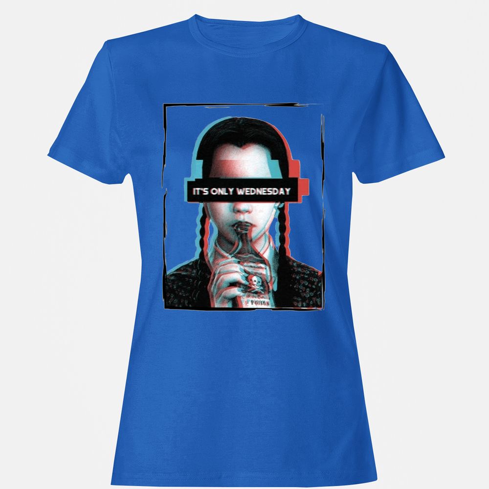 Women's T-Shirt - 39CQQV35 - Royal - 14