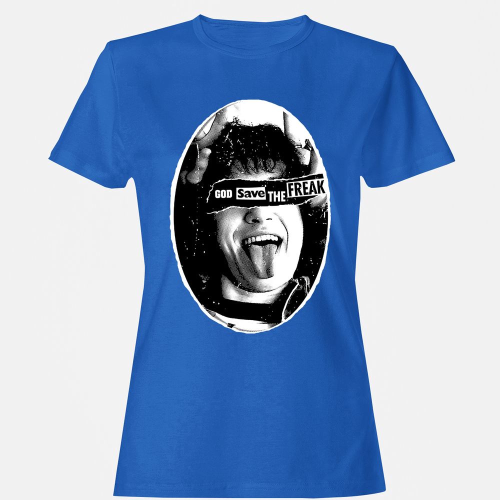 Women's T-Shirt - HD3WQ38Q - Royal - 14