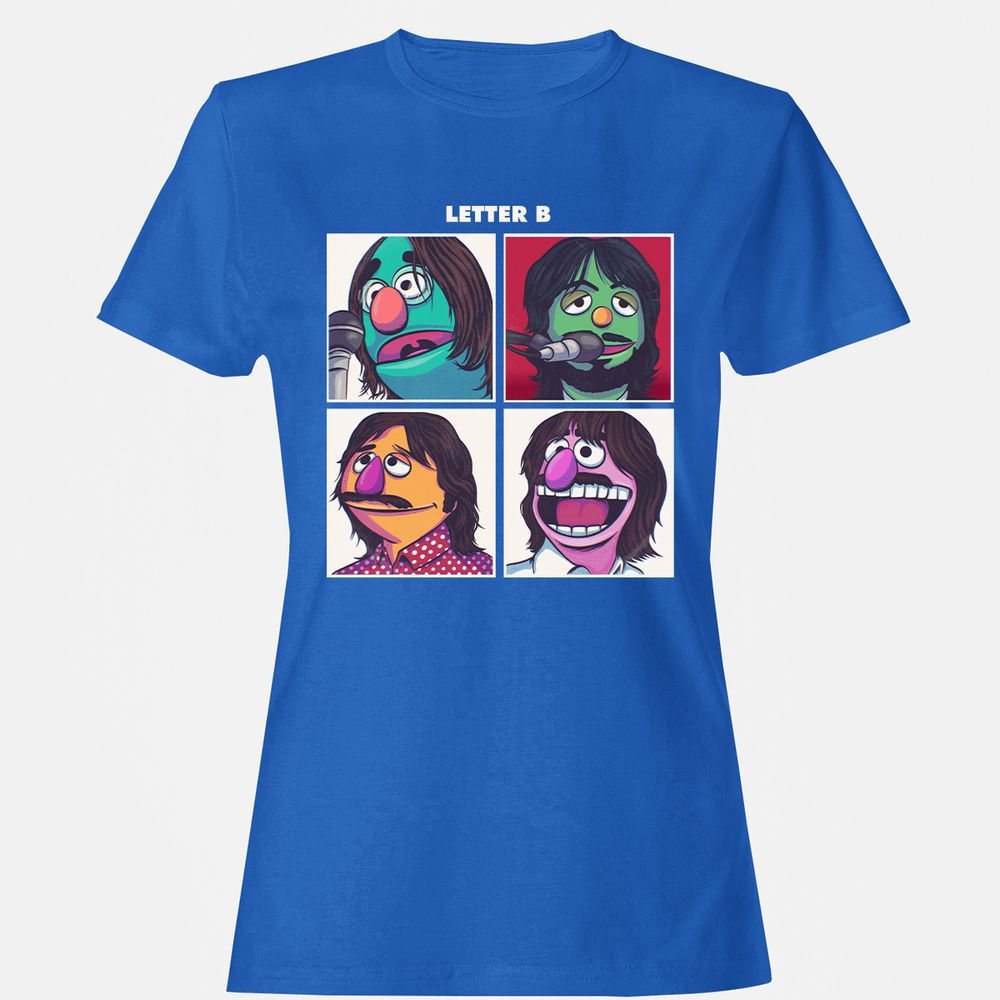 Women's T-Shirt - 197H5XBG - Royal - 14