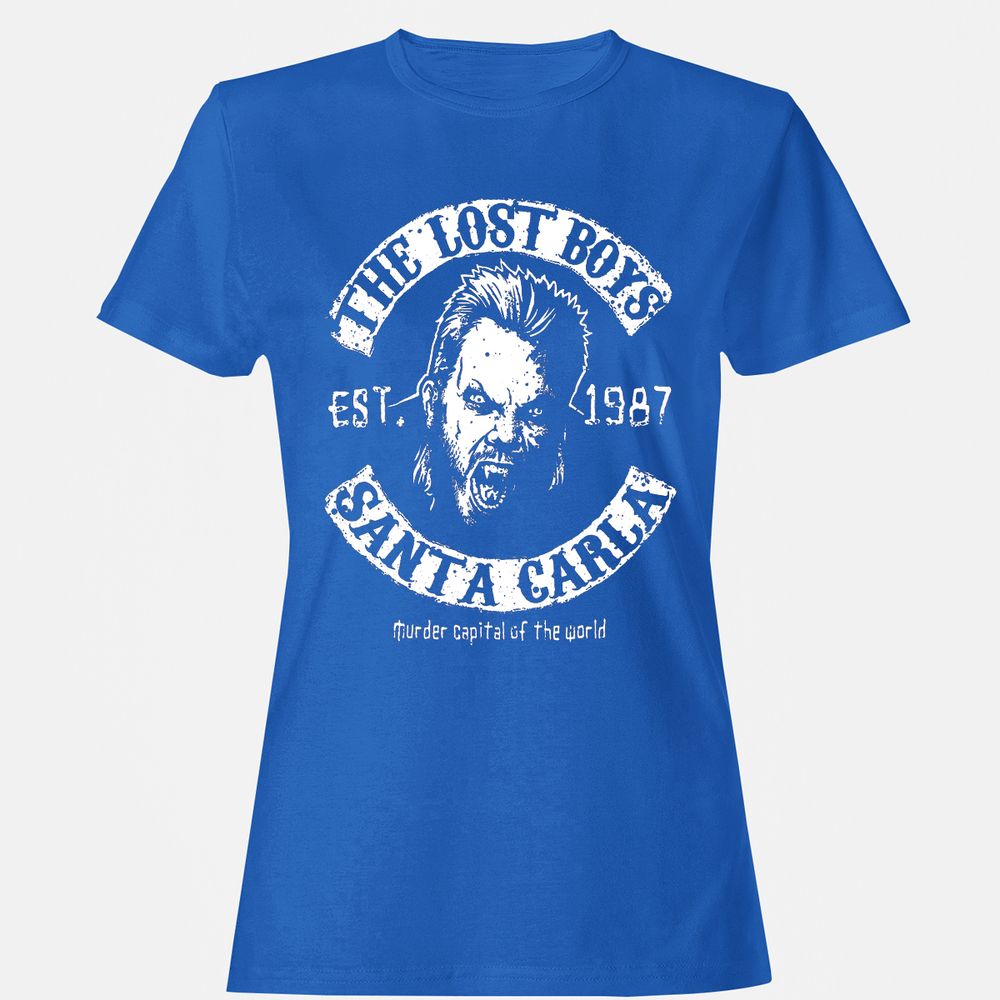 Women's T-Shirt - 9ADRD7F8 - Royal - 14